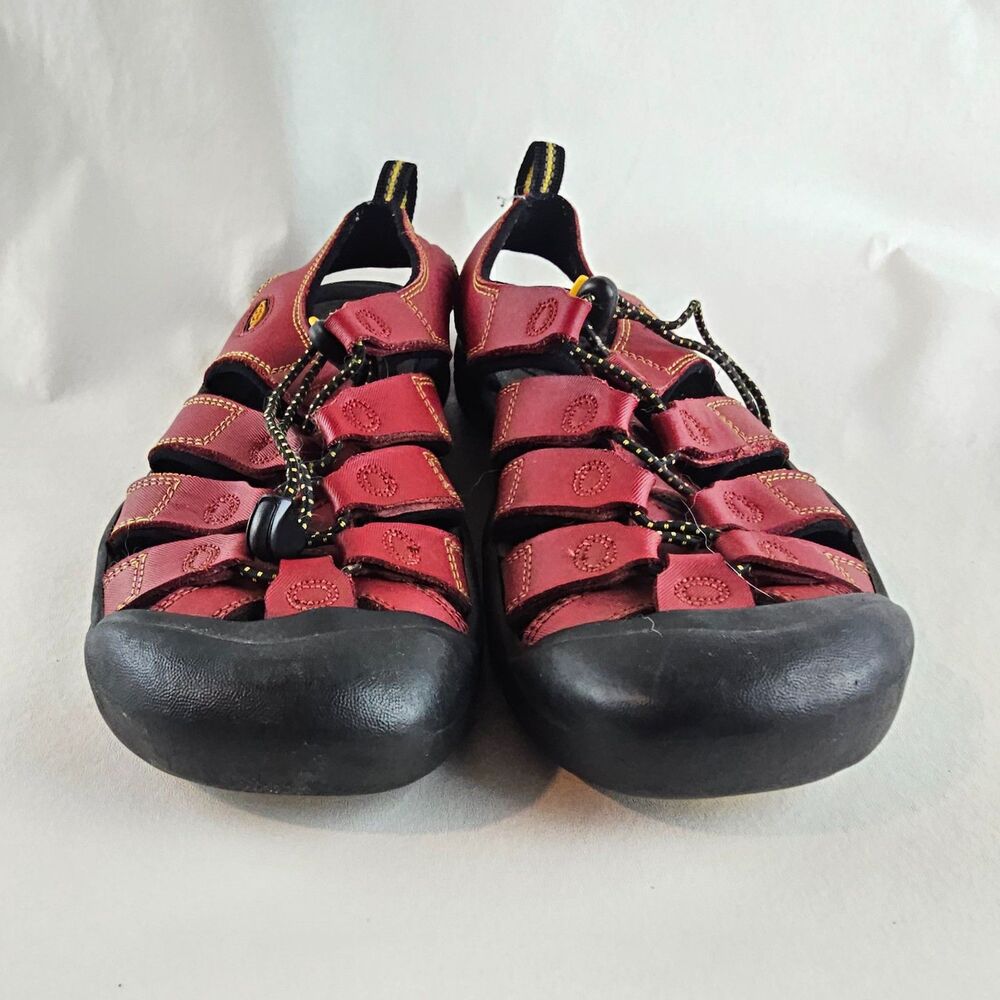 KEEN Newport H2 Womens Approx Sz 9 Red Waterproof Sport Hiking Sandals Outdoor - Picture 3 of 12